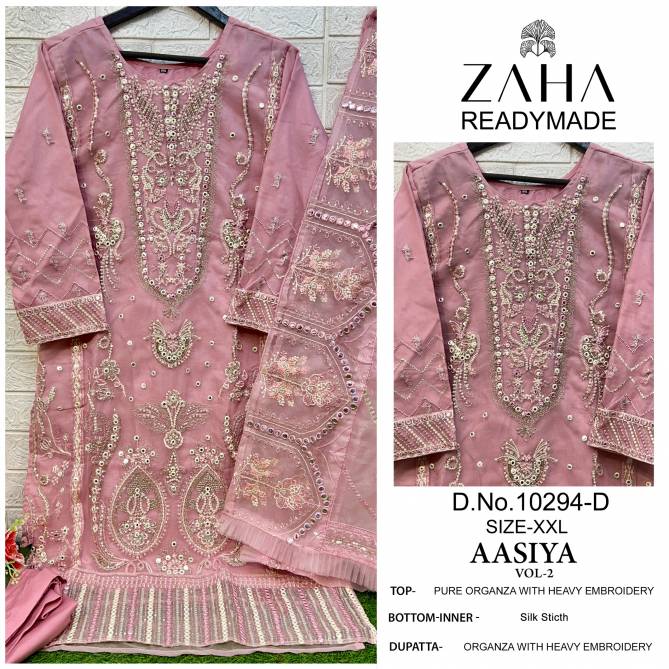 Aasiya Vol 2 By Zaha Pakistani Readymade Suits Wholesale Market in Surat
